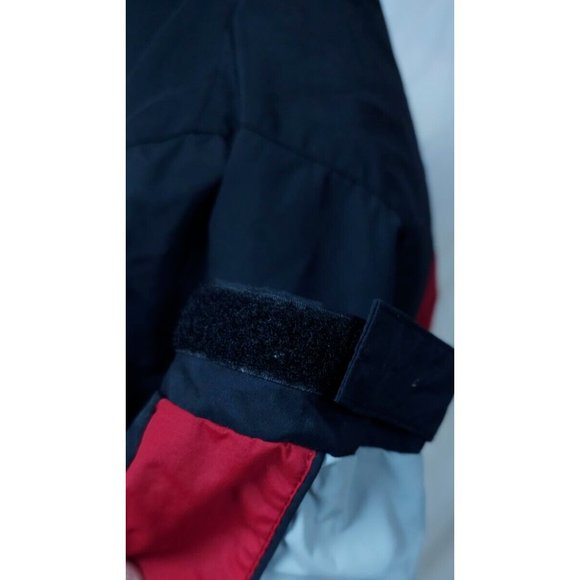 Steve and Barry's Youth Boys XL Multicolor Full Zip Snap Rain Windbreaker Jacket - Picture 11 of 11